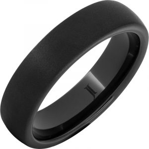 Black Diamond Ceramic™ Sandblast Finish Ring