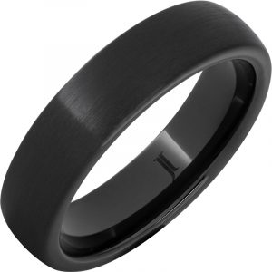 Black Diamond Ceramic™ Satin Finish Ring