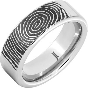 Serinium® Personal Fingerprint Ring