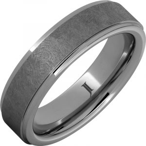 The Sentinel - Rugged Tungsten™ Hand Textured Ring