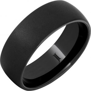 Black Diamond Ceramic™ Ring with Sandblast Finish