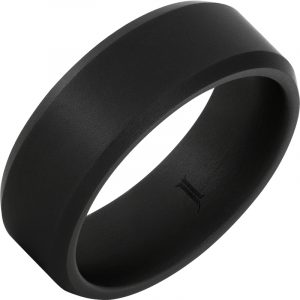 Black Diamond Ceramic™ Ring With Military Sandblast Finish