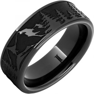 Black Diamond Ceramic™ Mountain Pine Forest Ring