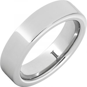 Serinium® Flat Polished Ring