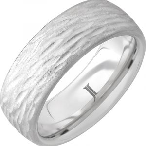 Serinium® Ring with Treebark Finish