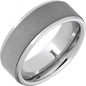 Buff - Serinium® Sandblast Finish Ring