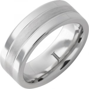 Serinium® Satin Center Ring