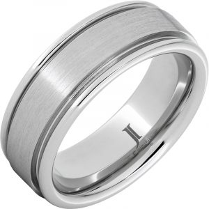 Paraline - Serinium® Satin Finish Round Edge Ring