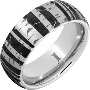 Serinium® Aspen Grove Ring with Satin Finish